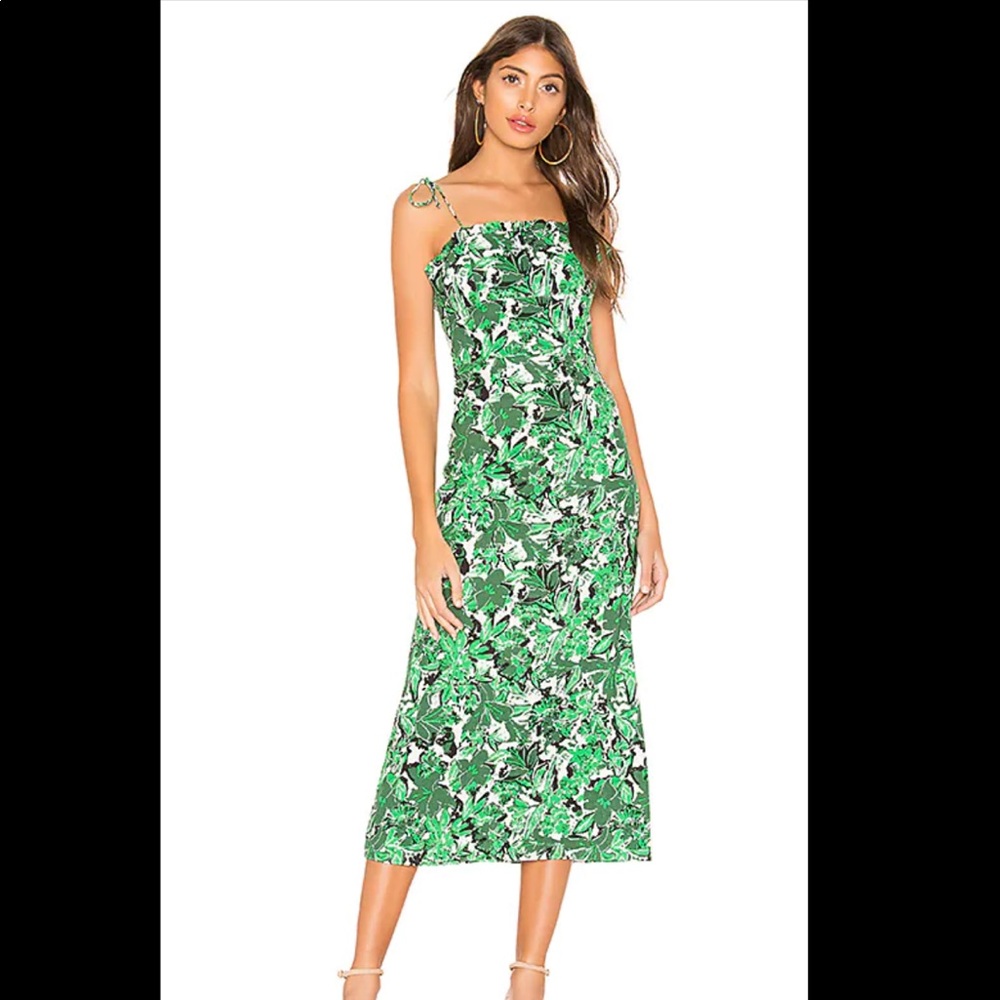 Free People Women’s Beach Party Midi Dress green size 0